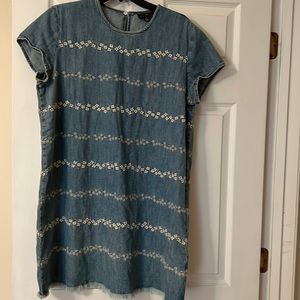 Lucky Brand denim dress great for spring. Size XL